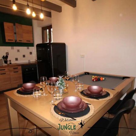 Maison "Jungle House" 90 M2 Billard, Retroprojecteur, Bar A Jeux , Vinyle, Wifi Fibre, Ideal Pro & Famille A Монбризон Экстерьер фото