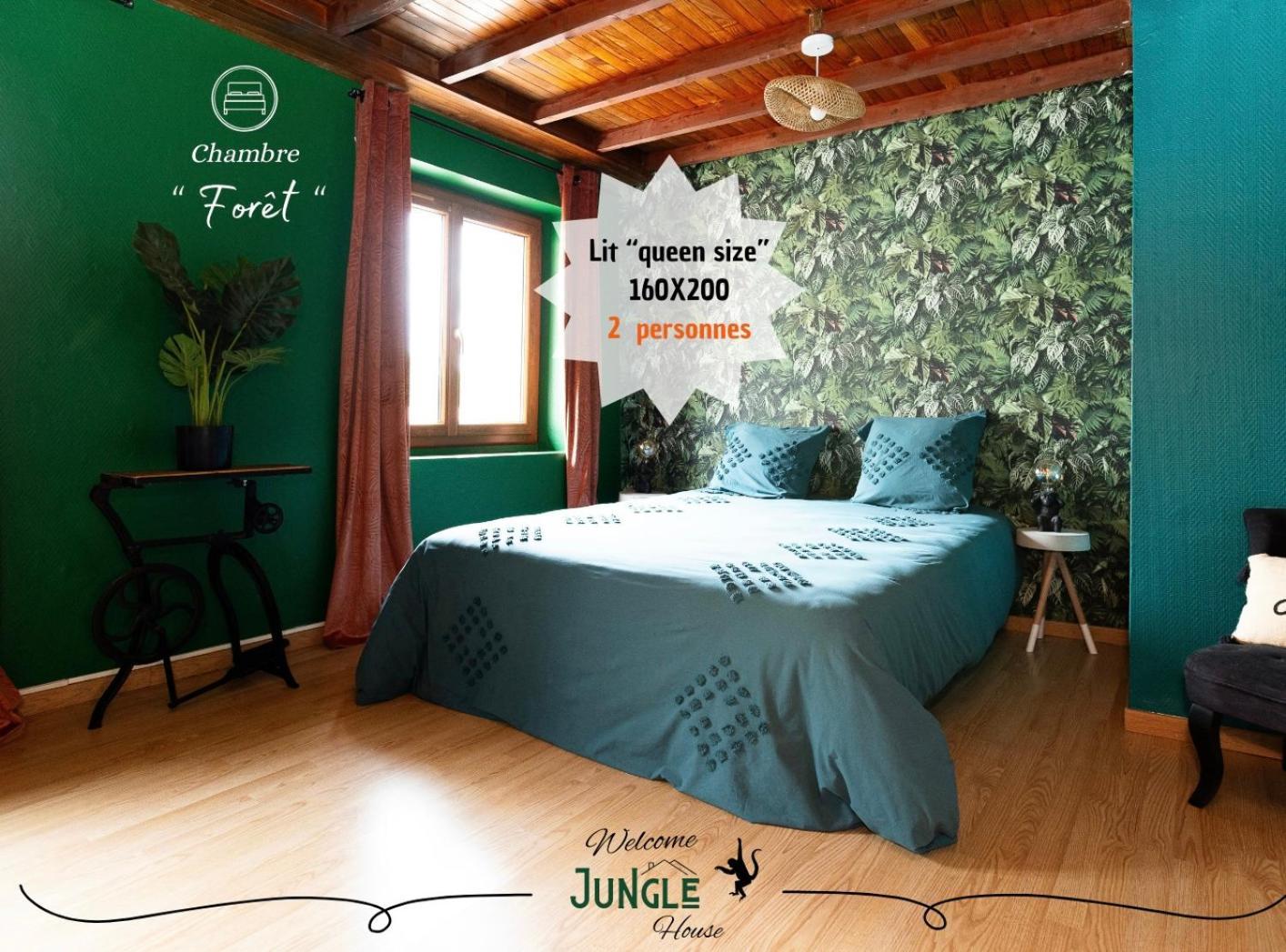 Maison "Jungle House" 90 M2 Billard, Retroprojecteur, Bar A Jeux , Vinyle, Wifi Fibre, Ideal Pro & Famille A Монбризон Экстерьер фото